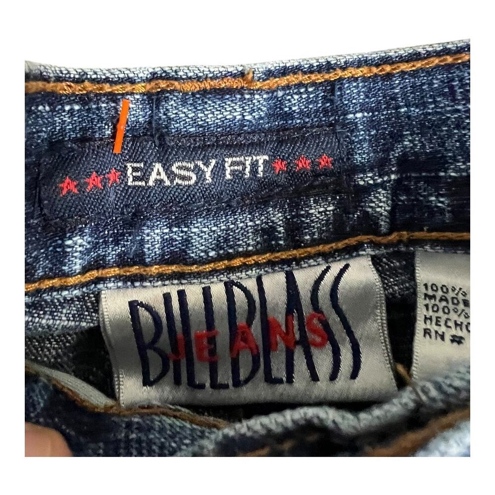 Vintage 90s Bill Blass Easy Fit Womens Jeans 16 Retro Blue Mom Classic - Picture 3 of 6